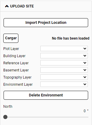 Environment Load Slider in the Input Panel of ARCHITEChTURES