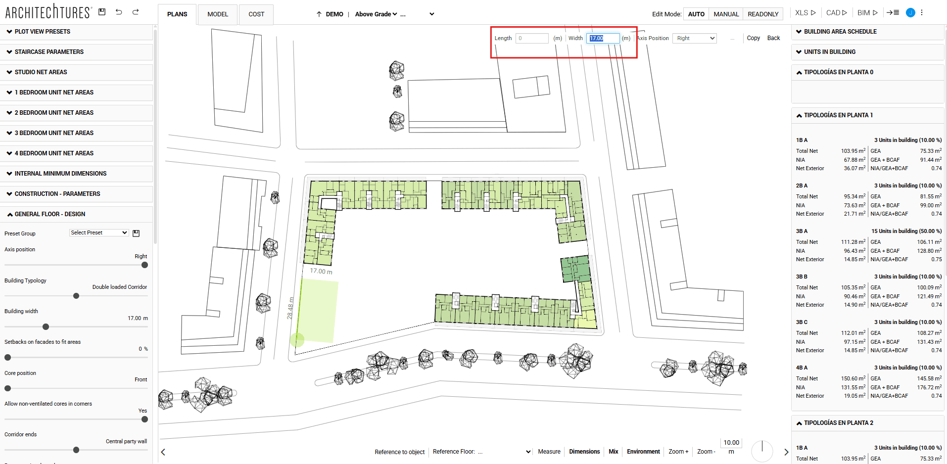 Building tool in ARCHITEChTURES