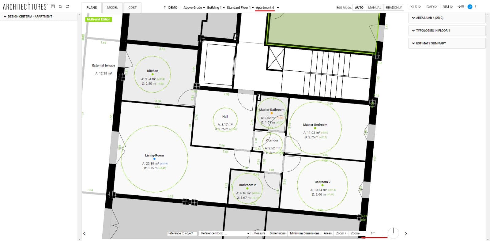 Unit level view in ARCHITEChTURES