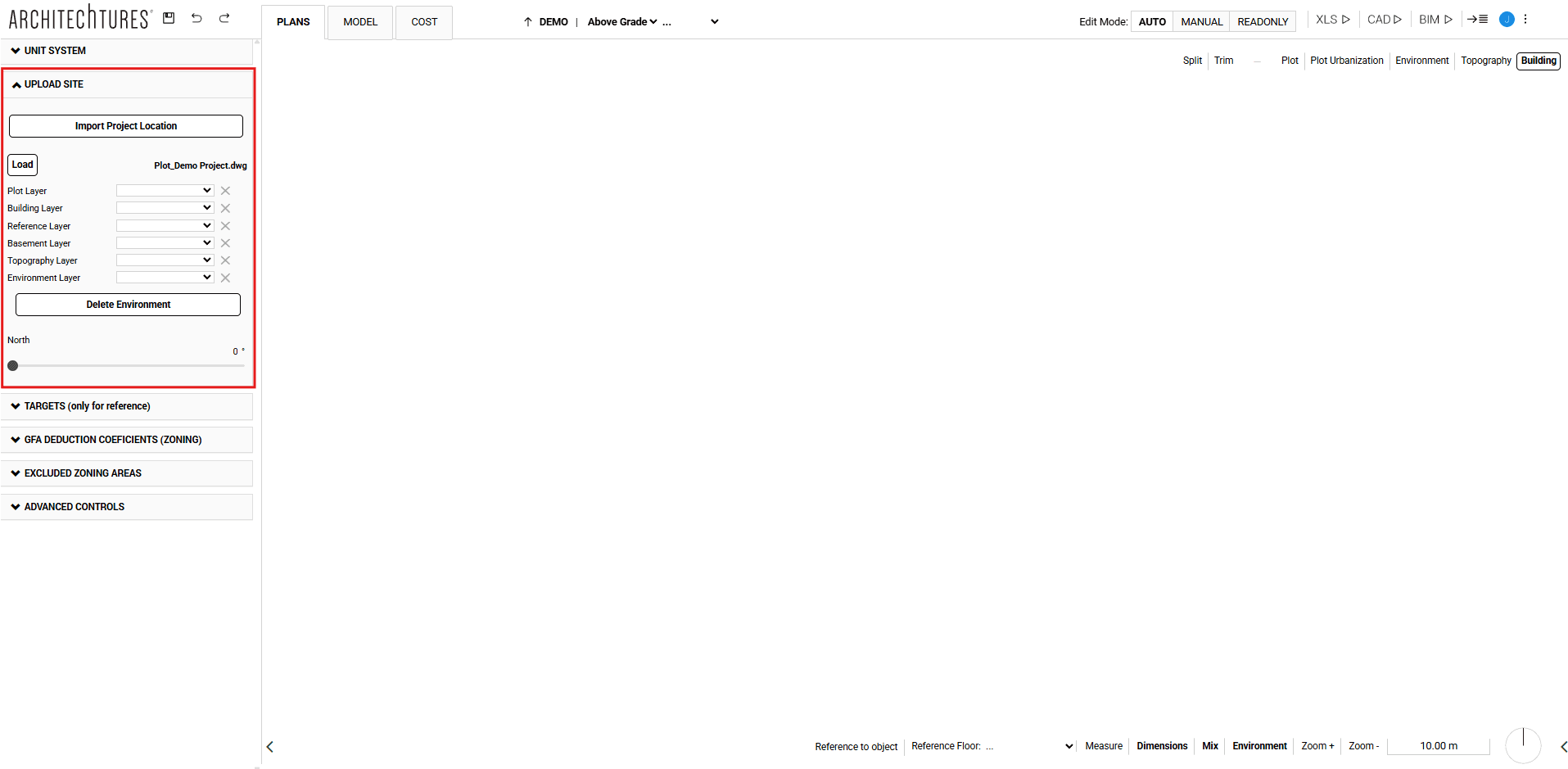 Upload site in ARCHITEChTURES
