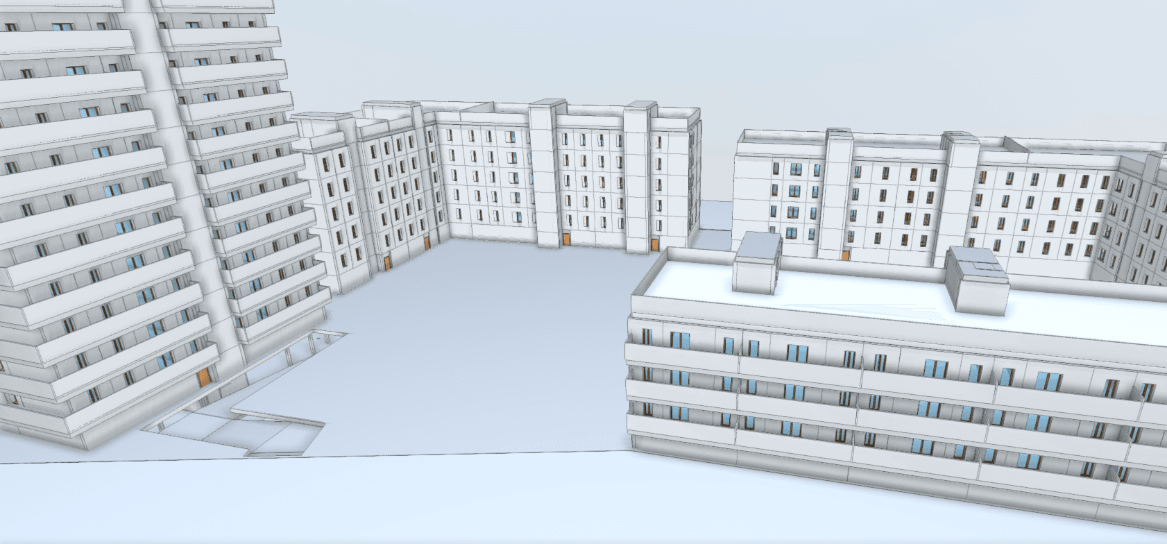 Imagen BIM exportada desde ARCHITEChTURES