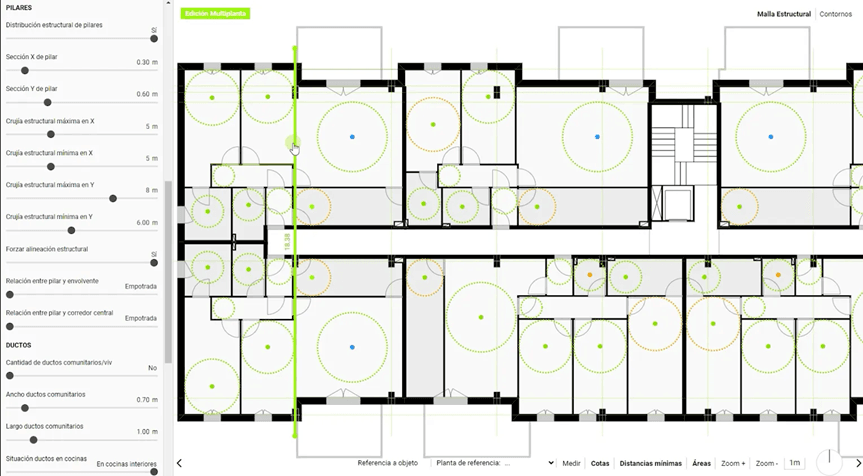 Malla estructural en ARCHITEChTURES