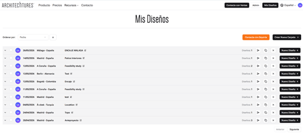 Mis Proyectos en ARCHITEChTURES
