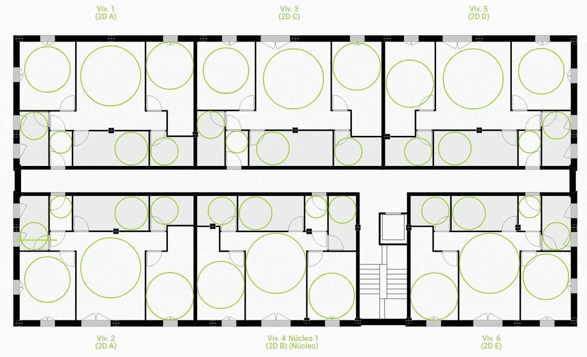 Distancias mínimas en ARCHITEChTURES