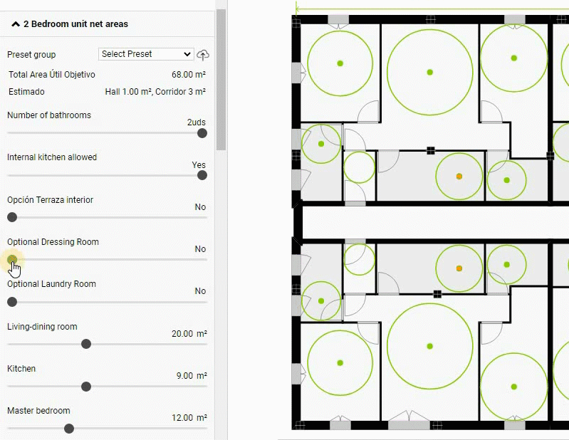 Net Areas