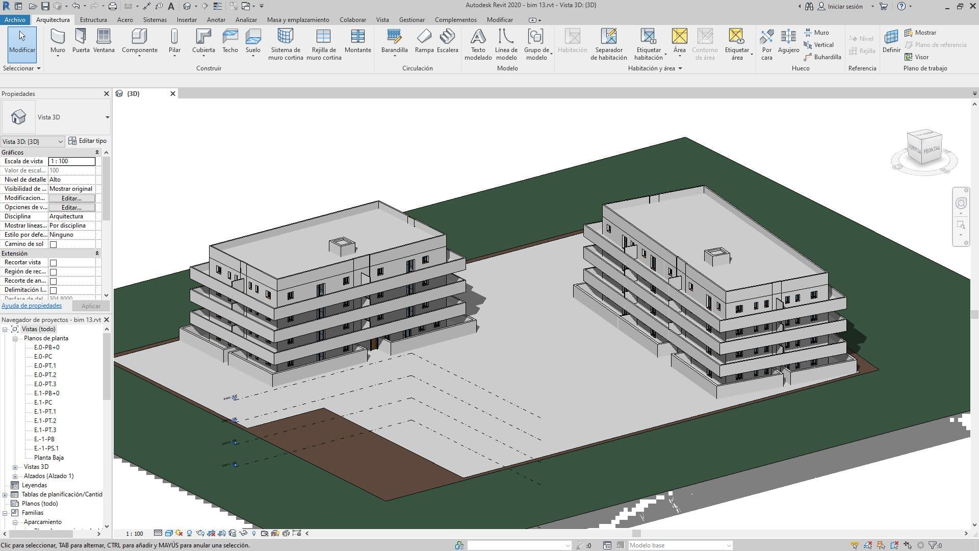 Modelado en BIM y CAD (sin Revit ni Autocad)